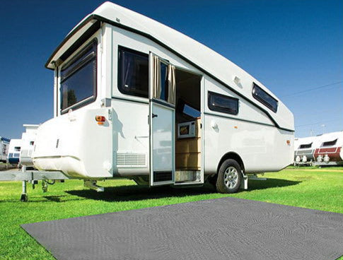 Weisshorn 5M X 2.5M Annex Matting 600GSM Floor Mats Mesh Caravan Camping Annexe