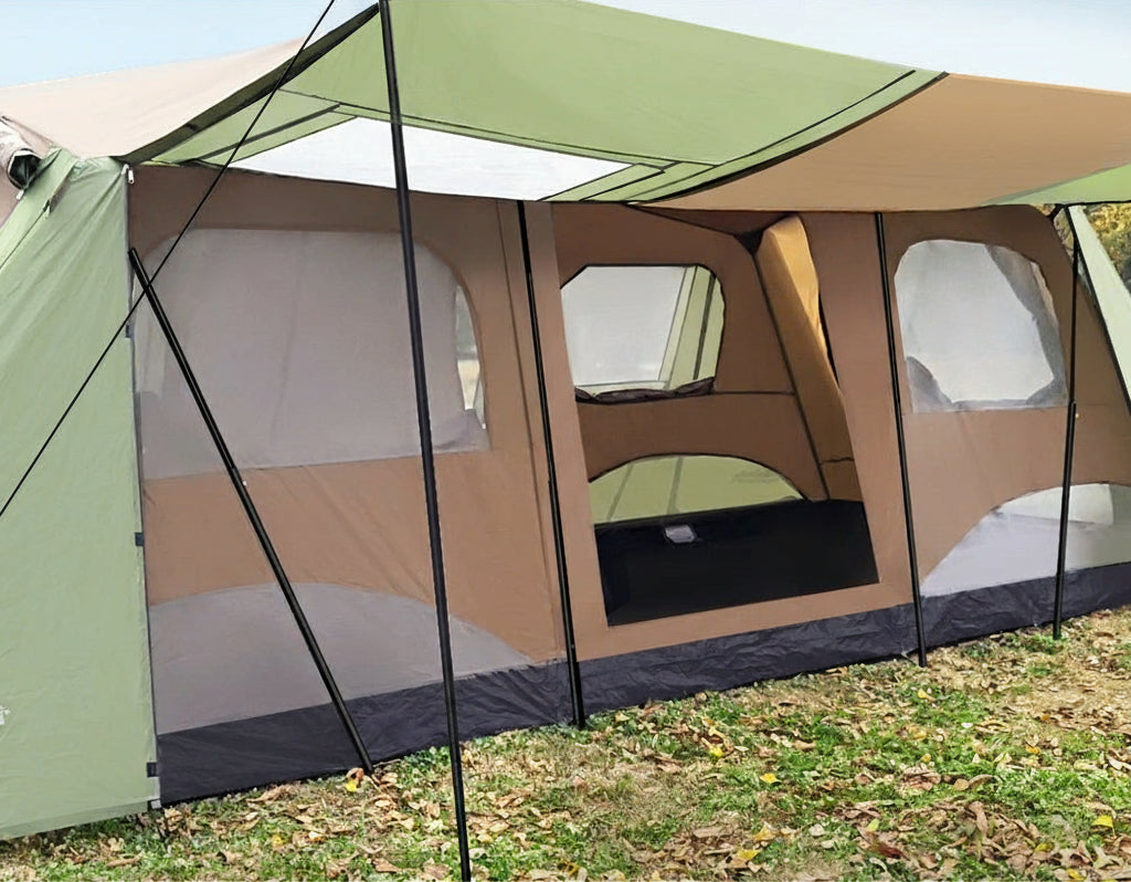 Weisshorn Instant Up Camping Tent 10 Person Outdoor Family Hiking Tents 3 Rooms