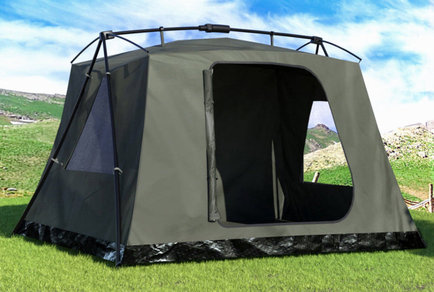 Weisshorn Camping Tent Instant Up 2-3 Person Tents Outdoor Hiking Shelter