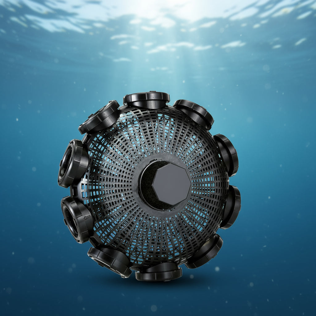 10Hole Eel Fishing Trap Cage Loach Fish Shrimp Net Folding Portable Catch Basket