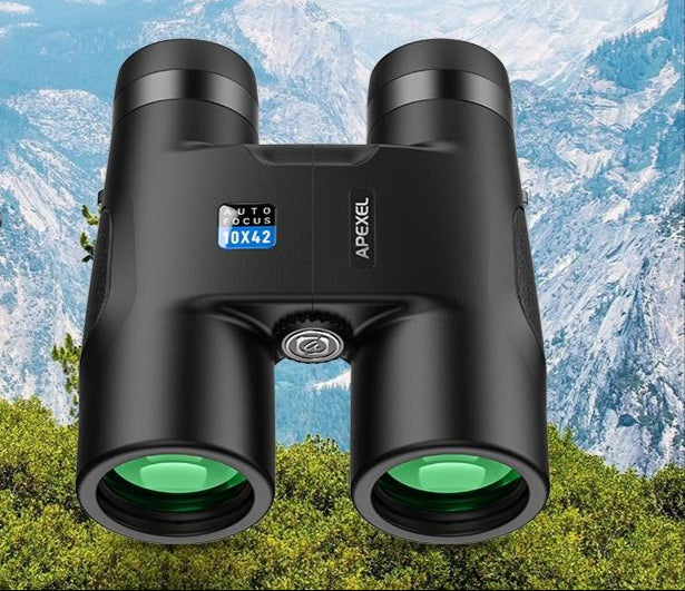 Autofocus 10x42 Binoculars - Fixed Focus Black