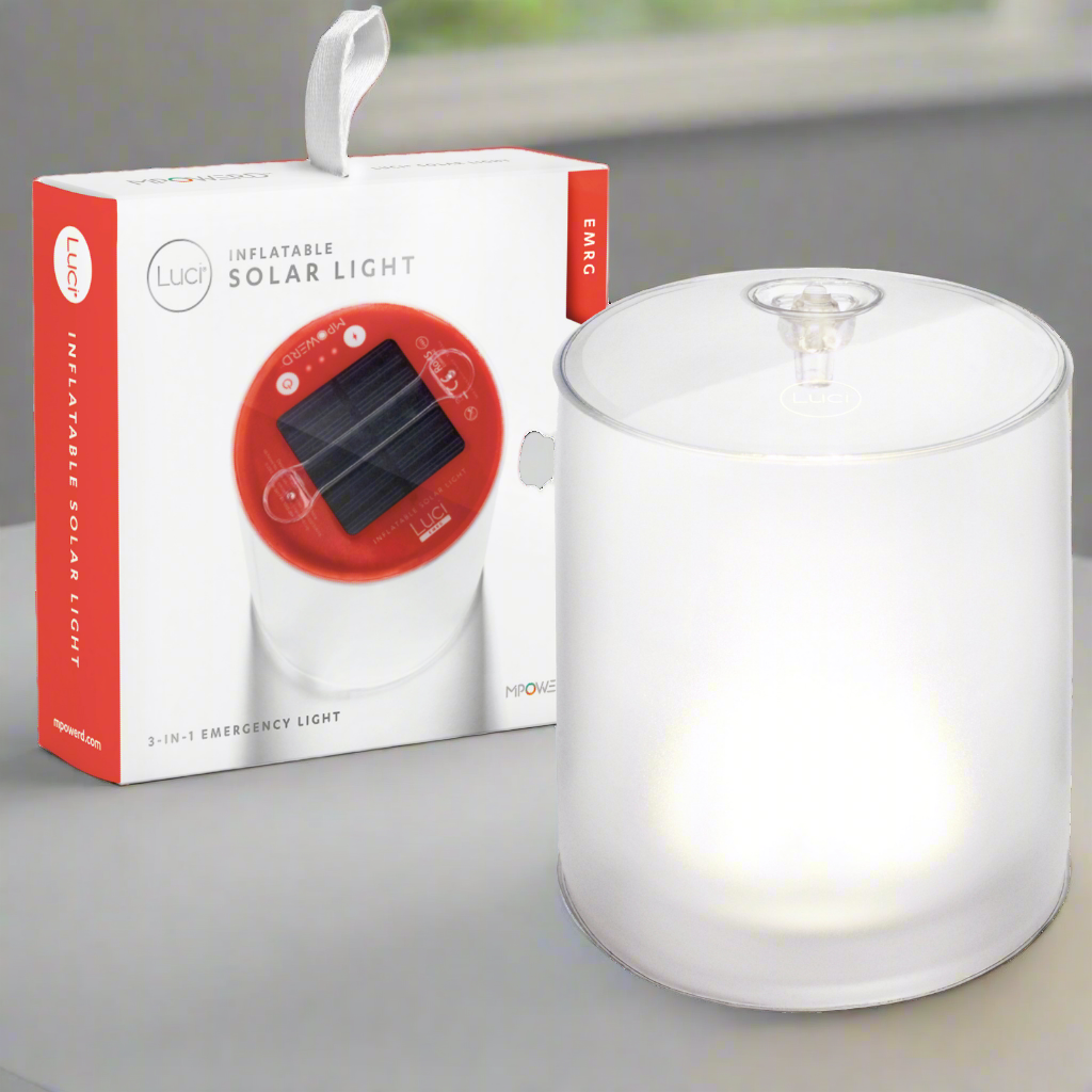 INFLATABLE SOLAR LIGHT by MPOWERD Luci Camping Lantern Waterproof - EMRG