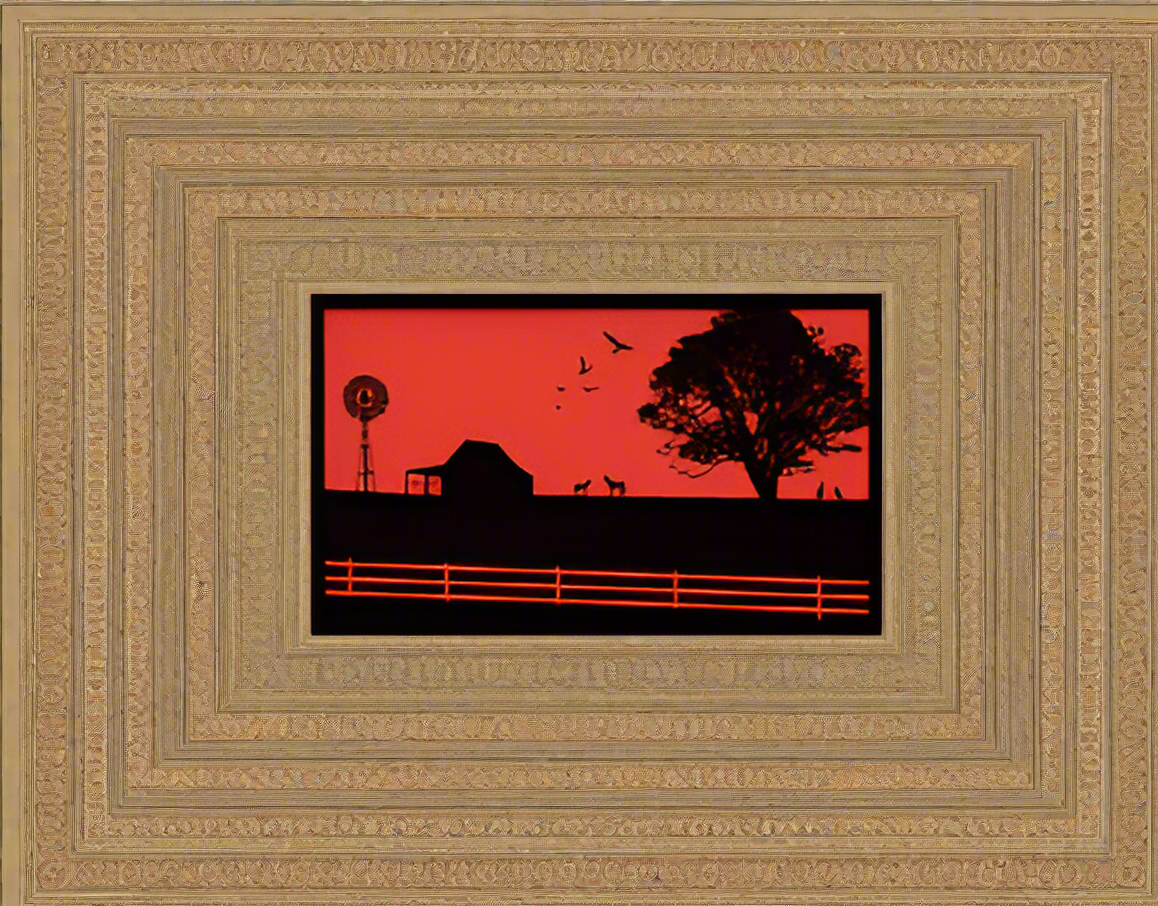 Country Orange 6m x 2.4m recycled mat