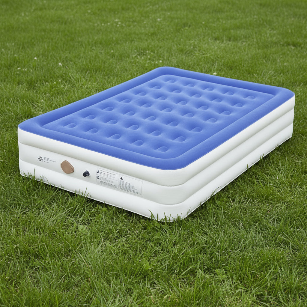 Weisshorn Air Mattress Queen Inflatable Bed 46cm Air bed Cube