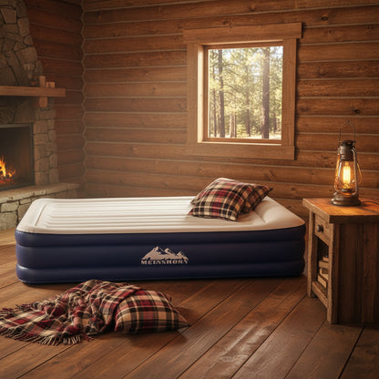Weisshorn Air Mattress Double Inflatable Bed 46cm Air bed 
