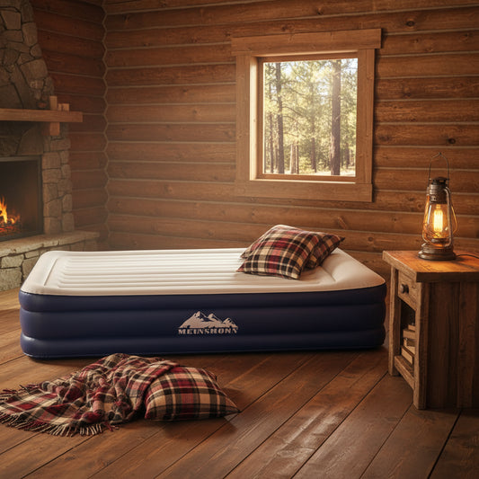 Weisshorn Air Mattress Double Inflatable Bed 46cm Air bed 