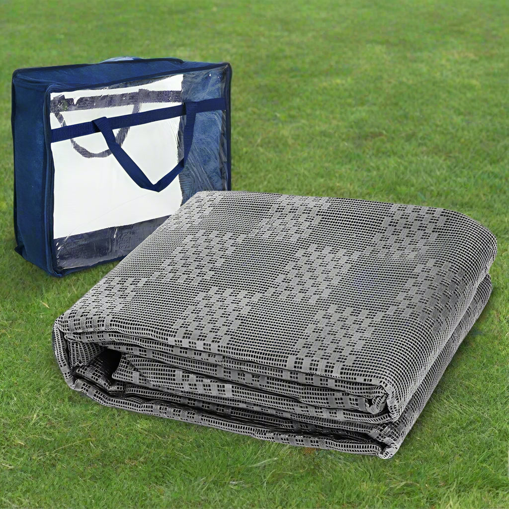 Weisshorn 5M X 2.5M Annex Matting 600GSM Floor Mats Mesh Caravan Camping Annexe