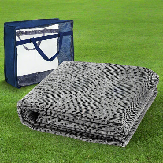 Weisshorn 6M X 2.5M Annex Matting 600GSM Floor Mats Mesh Caravan Camping Annexe