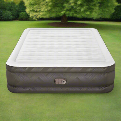 Bestway Air Mattress Queen Inflatable Bed 46cm Airbed Grey