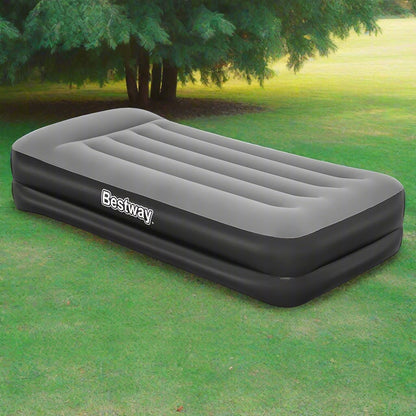Bestway Air Mattress Single Inflatable Bed 46cm Airbed Black