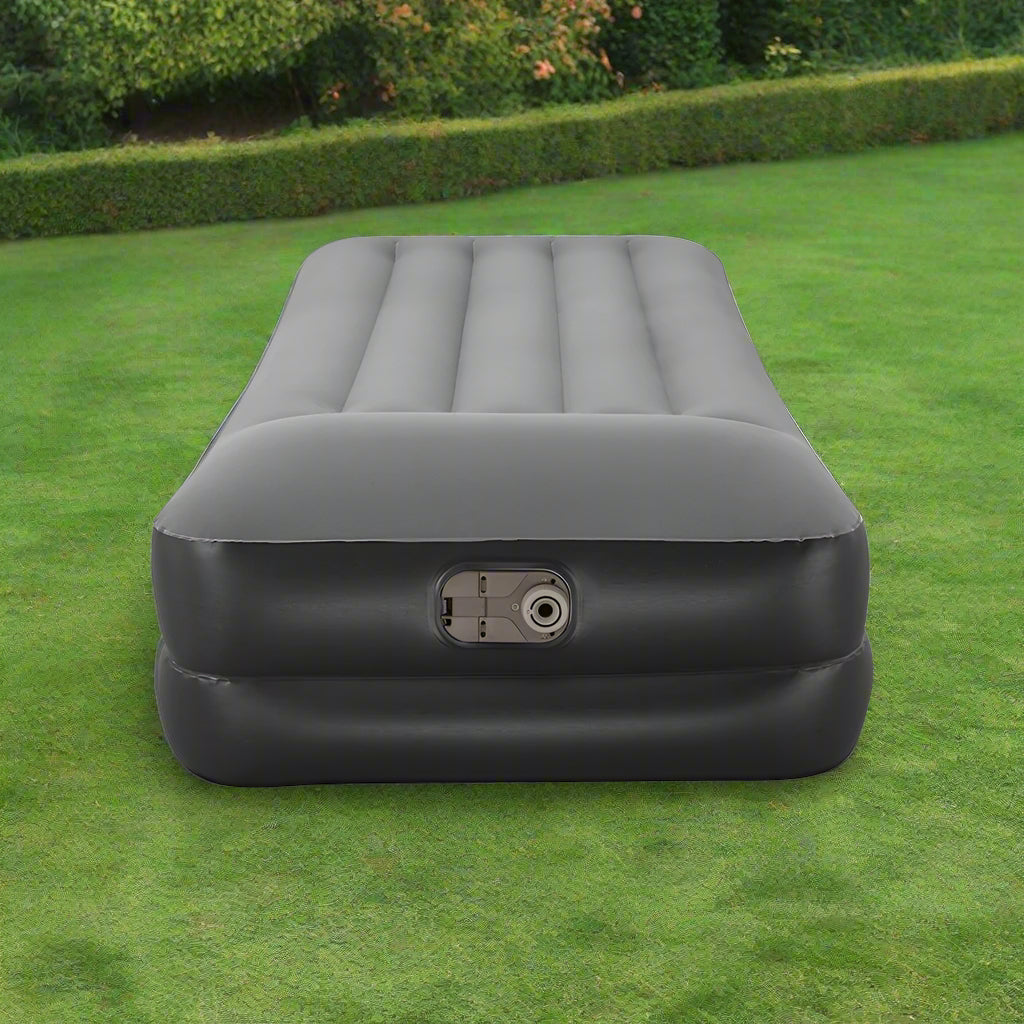 Bestway Air Mattress Single Inflatable Bed 46cm Airbed Black