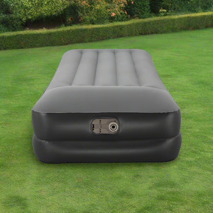 Bestway Air Mattress Single Inflatable Bed 46cm Airbed Black