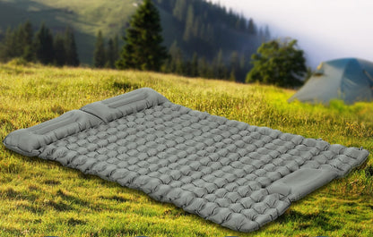 Weisshorn Self Inflating Mattress Camping Sleeping Mat Air Bed Double Pillow Bag