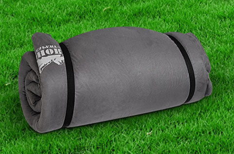 Weisshorn Self Inflating Mattress 10CM Camping Sleeping Mat Air Double Grey