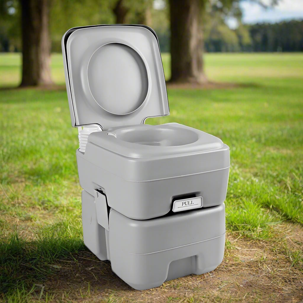 Weisshorn 20L Portable Camping Toilet Outdoor Flush Potty Boating