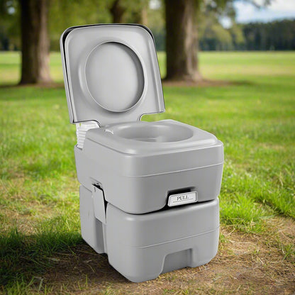Weisshorn 20L Portable Camping Toilet Outdoor Flush Potty Boating