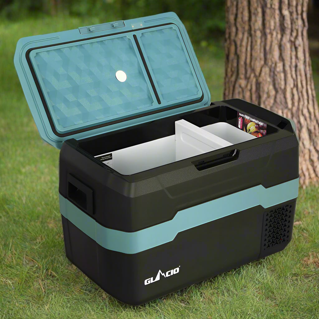 Glacio 35L Portable Fridge Freezer Fridges Cooler Camping 12V/24V/240V Caravan