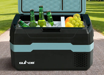 Glacio 35L Portable Fridge Freezer Fridges Cooler Camping 12V/24V/240V Caravan