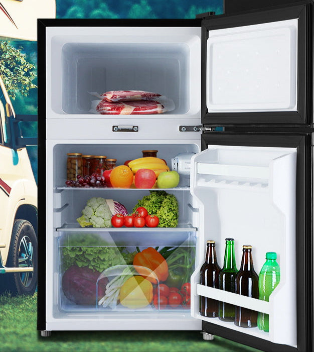Glacio 90L Portable Fridge Freezer Bar Upright 12V/24V/240V Camping Caravan