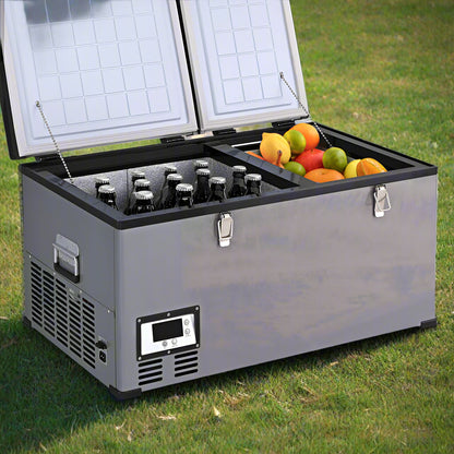 Glacio Camping Fridge 80L Portable Bar Fridges Freezer 12V/24V/240V