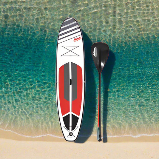 Weisshorn Stand Up Paddle Board 11ft Inflatable SUP Surfboard Paddleboard Kayak Surf Black