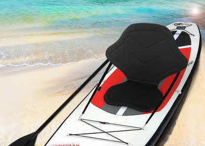 Weisshorn Stand Up Paddle Board 11ft Inflatable SUP Surfboard Paddleboard Kayak Surf Black