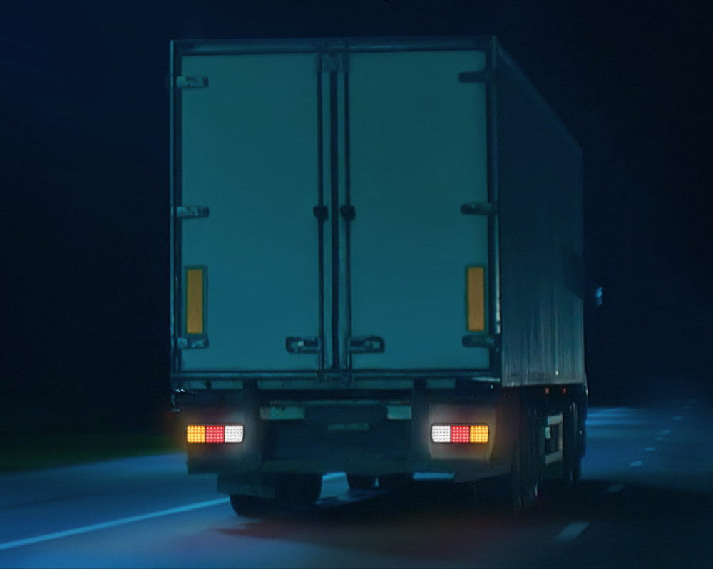 Giantz Pair 75 LED Tail Lights Stop Reverse Indicator 12V Ute Trailer Caravan Truck Boat