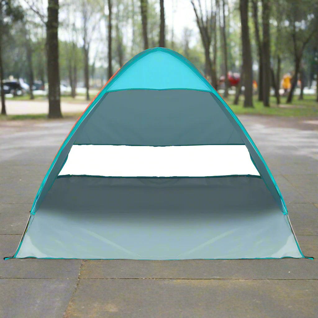 Weisshorn Pop Up Beach Tent Camping Hiking 3 Person Sun Shade Fishing Shelter