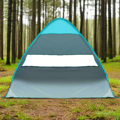 Weisshorn Pop Up Beach Tent Camping Hiking 3 Person Sun Shade Fishing Shelter