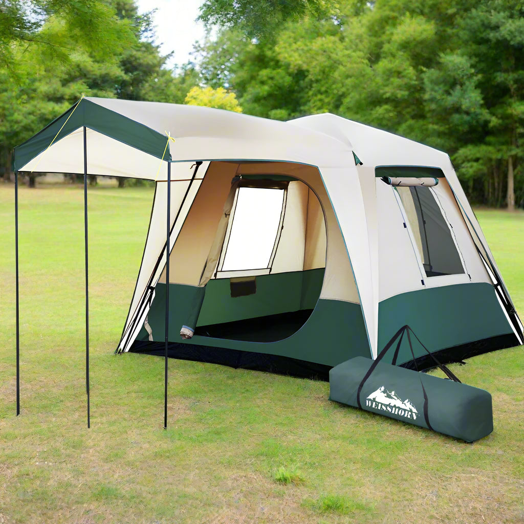 Weisshorn Instant Up Camping Tent 4 Person Pop up Tents Family Hiking Dome Camp