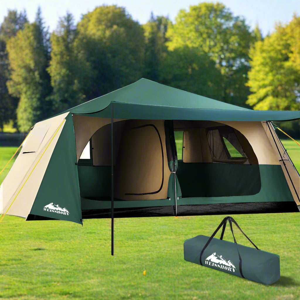 Weisshorn Instant Up Camping Tent 8 Person Pop up Tents Family Hiking Dome Camp