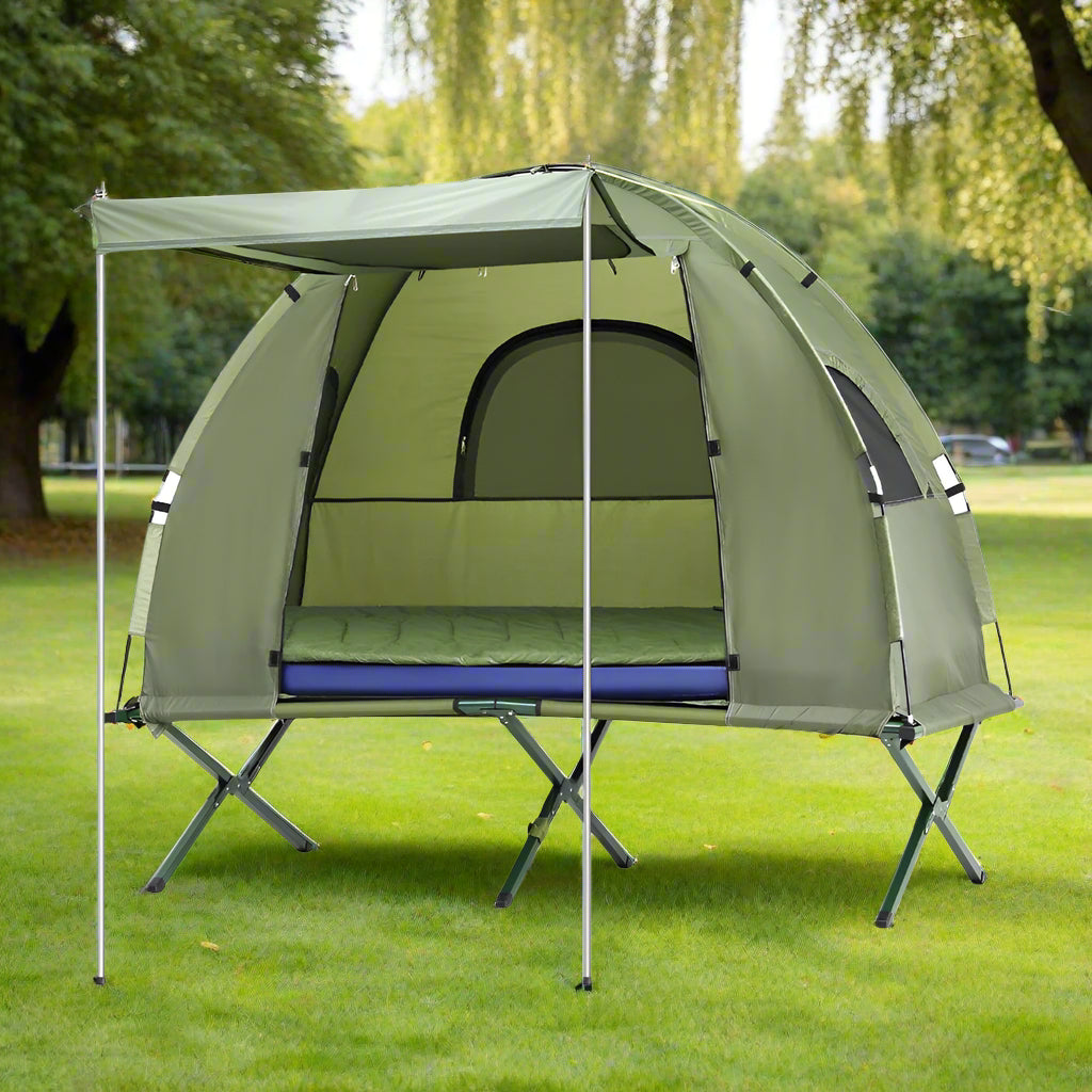 Weisshorn 5-in-1 Camping Tent Cot 1-person Air Mattress Camping Bed