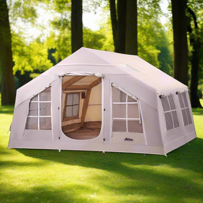 Weisshorn Camping Tent Inflatable Beach Tent 6 Person 360CM