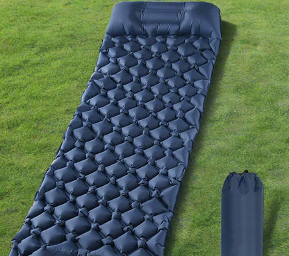 Ultralight Inflatable Camping Sleeping Pad with Pillow for Travelling and Hiking