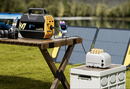 FlashSpeed 300 Solar Power Station 600W AC/DC for Camping AU