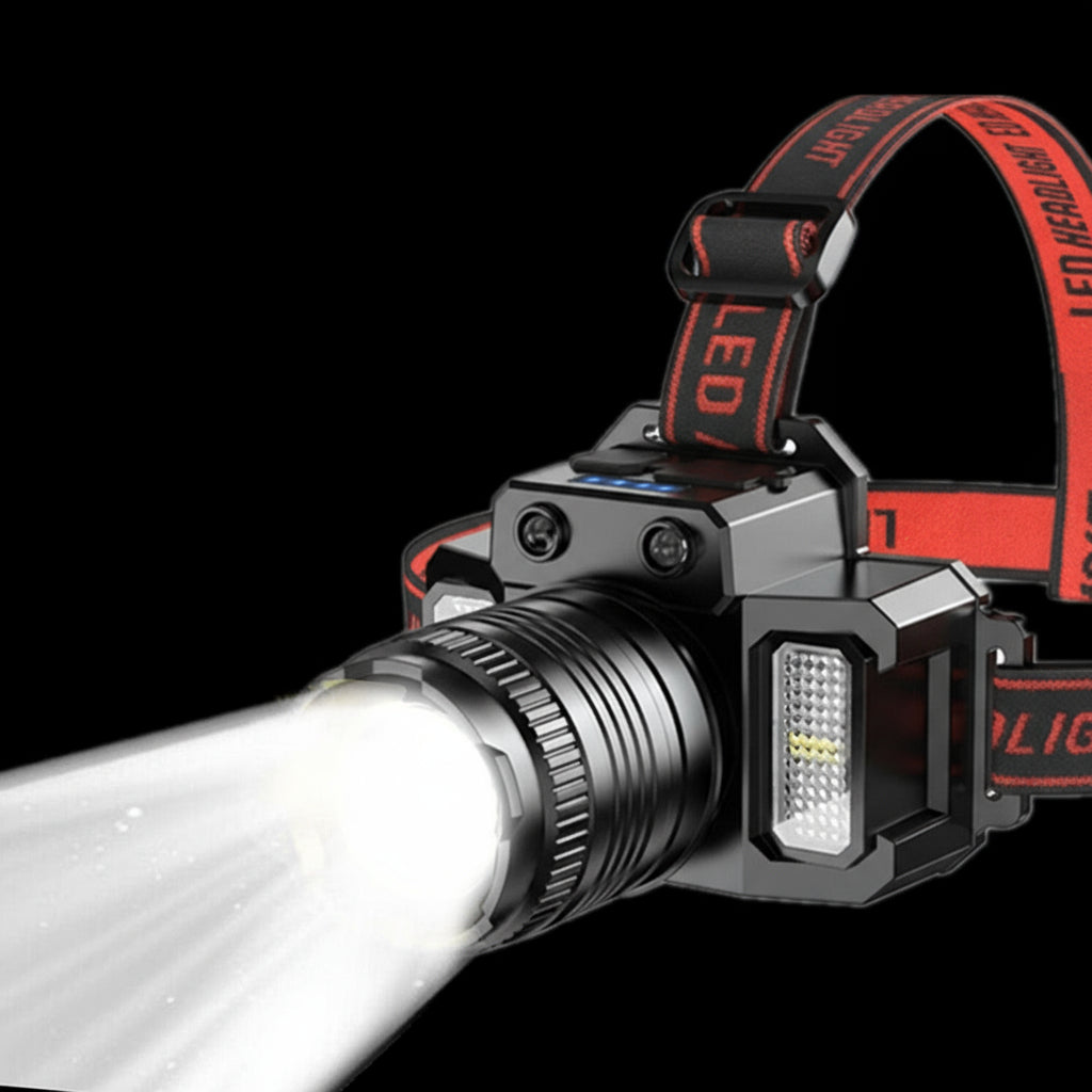 900000LM LED Headlamp Rechargeable Headlight Zoomable Head Torch Lamp Flashlight