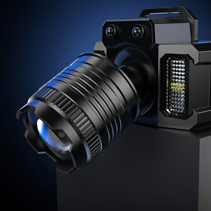 900000LM LED Headlamp Rechargeable Headlight Zoomable Head Torch Lamp Flashlight