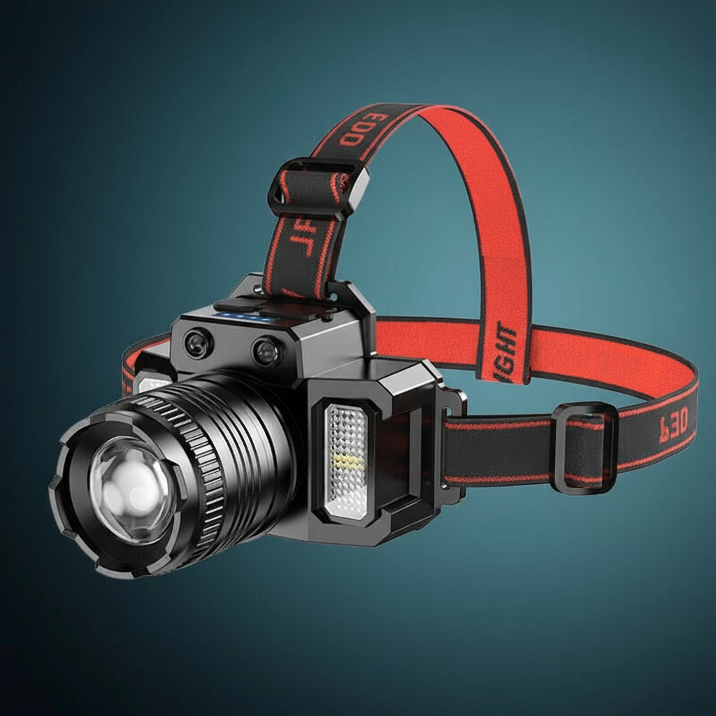 900000LM LED Headlamp Rechargeable Headlight Zoomable Head Torch Lamp Flashlight