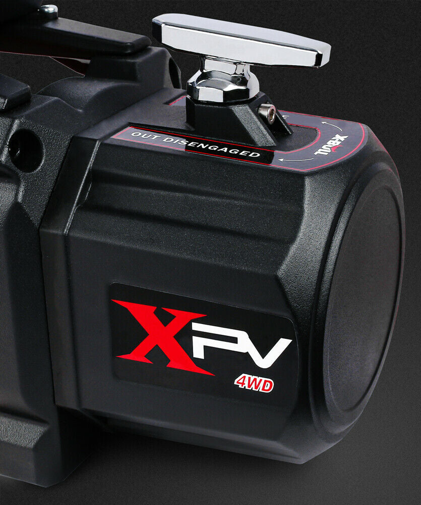 X-BULL Electric Winch 12V Synthetic Rope Wireless 14500LB Remote 4X4 4WD Boat