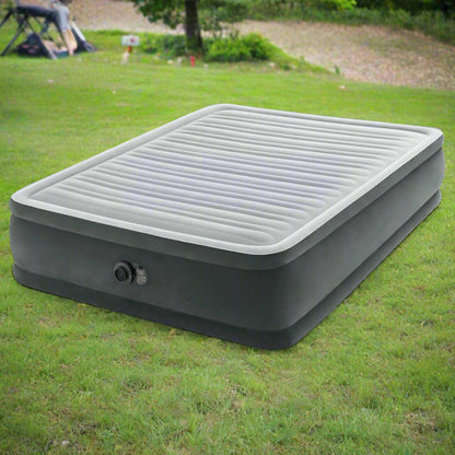 Intex Dura-Beam Deluxe Queen Comfort-Plush Elevated Air Mattress