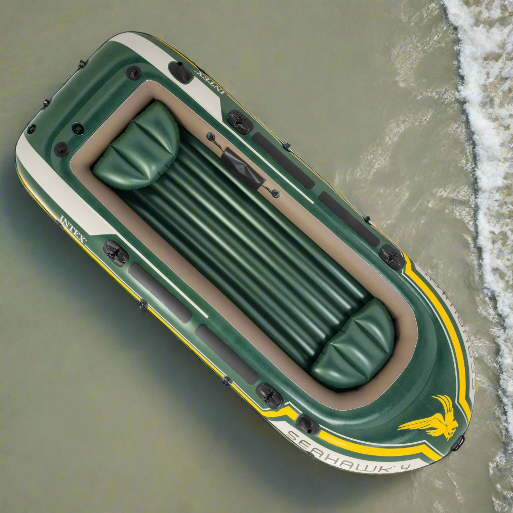 Intex Seahawk 4 Inflatable Boat Set - 4 Person
