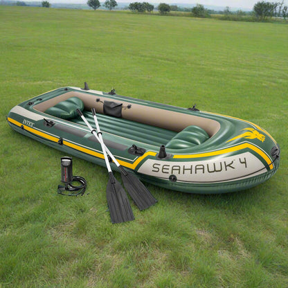 Intex Seahawk 4 Inflatable Boat Set - 4 Person