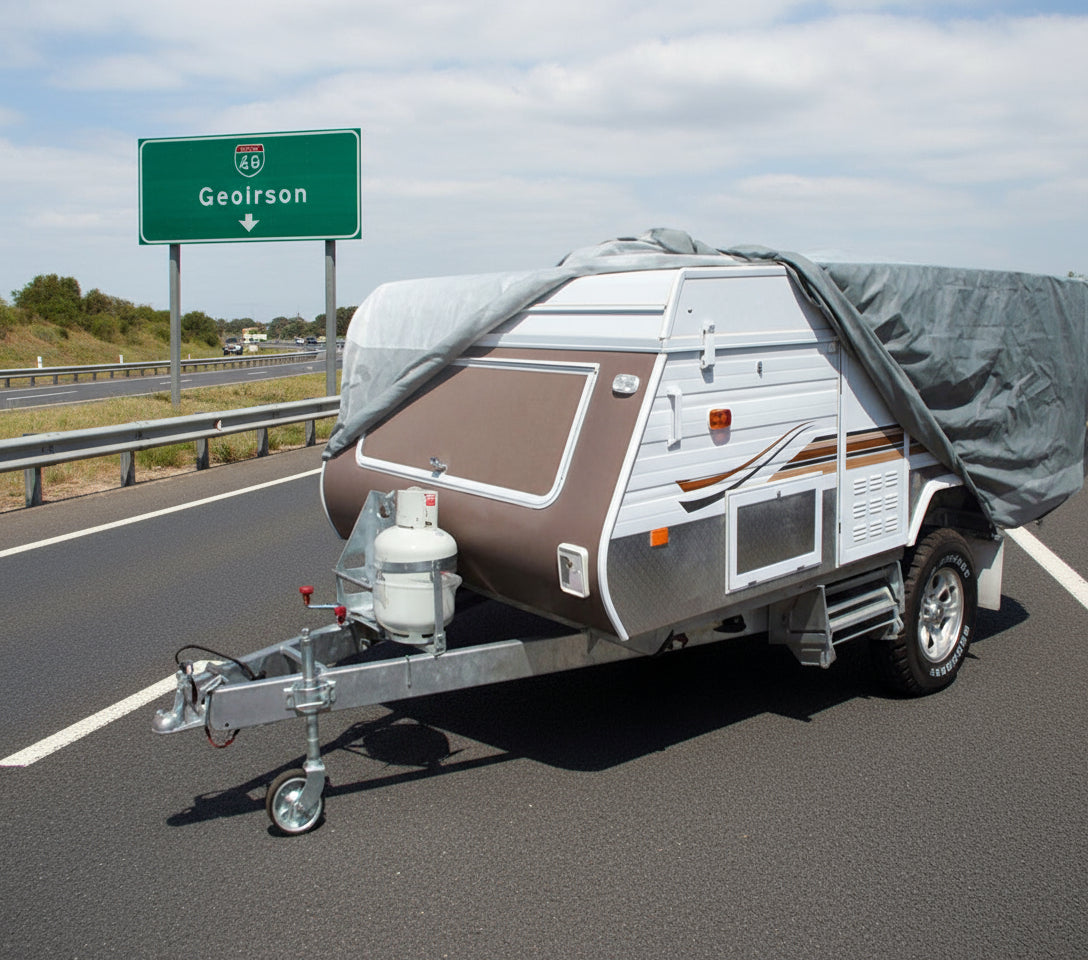 Samson Heavy Duty Trailer Camper Cover 12-14ft