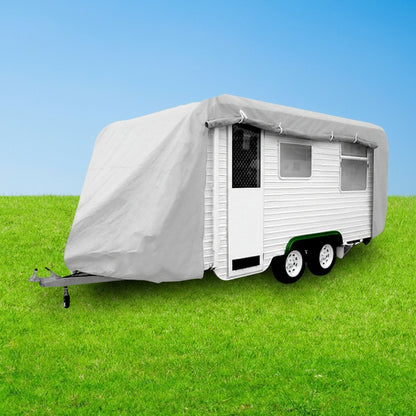 Wallaroo Caravan Cover With Side Zip Campervan 10-13 ft