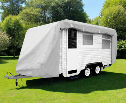 Wallaroo Caravan Cover With Side Zip Campervan 14-17 ft