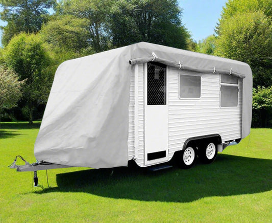 Wallaroo Caravan Cover With Side Zip Campervan 14-17 ft
