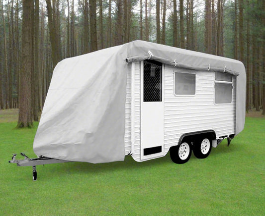 Wallaroo Caravan Cover With Side Zip Campervan 16-19 ft