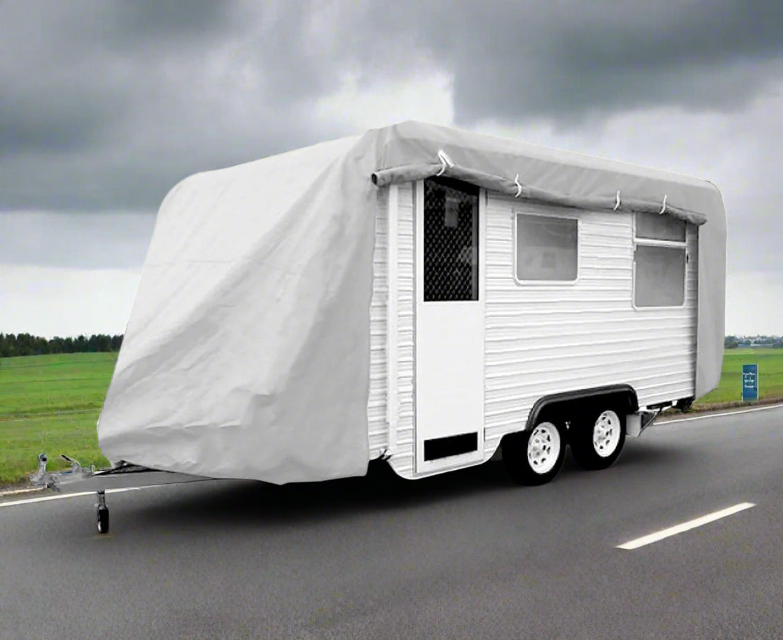 Wallaroo Caravan Cover With Side Zip Campervan 18ft To 20ft
