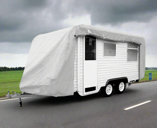 Wallaroo Caravan Cover With Side Zip Campervan 18ft To 20ft