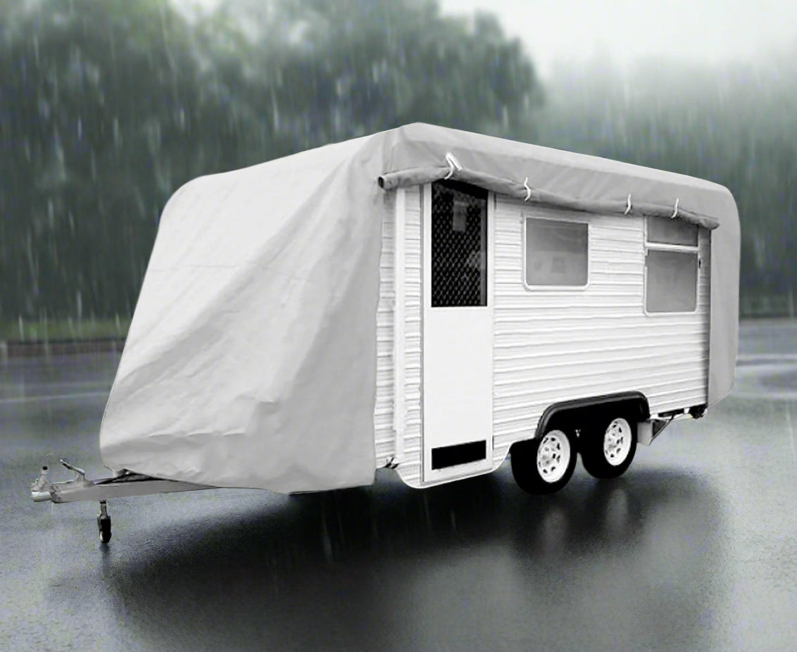 Wallaroo Caravan Cover With Side Zip Campervan 23ft To 26ft